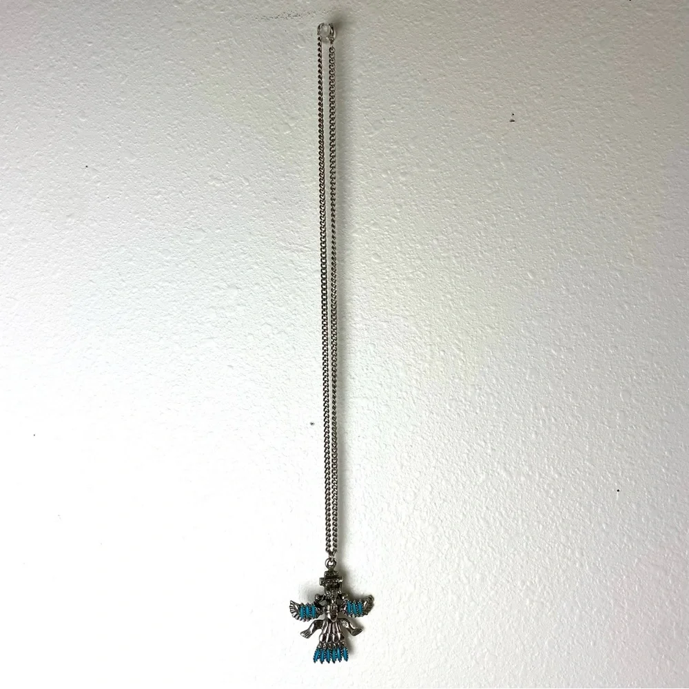 Vintage Southwestern Faux Turquoise Necklace